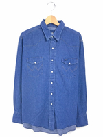 デニムウエスタンシャツ      