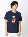 WEGO/USAベアープリントTシャツ