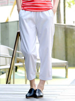 ストレッチツイルイージークロップドパンツ