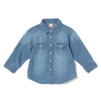 【26%OFF】ベーシックデニムシャツ