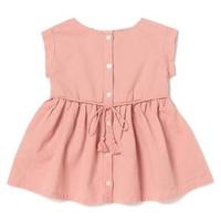 【31%OFF】ロープベルトつき前ボタン切り替えワンピース