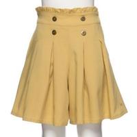 【50%OFF】4つボタンキュロット