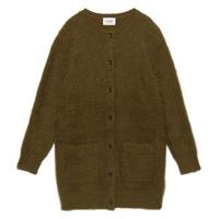 【50%OFF】【LIEN】シャギーニットロングカーディガン