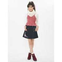 【50%OFF】ぺプラムビスチェ×ハイネックTシャツセット