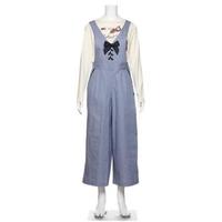 【50%OFF】ガーリーワイドサロペット