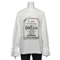 【50%OFF】キャンディスリーブ裏毛トレーナー