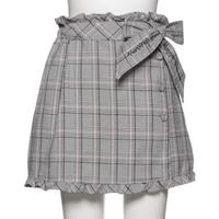 【50%OFF】グレンチェックラップスカパン