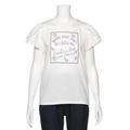 【50%OFF】チューリップスリーブ花柄Tシャツ