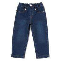 【50%OFF】ニットデニムストレートパンツ
