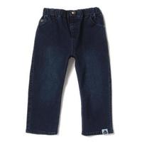 【50%OFF】バックプリント入りデニム調パンツ