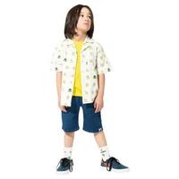 【50%OFF】バナナロゴ総柄シャツ