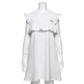 【50%OFF】フリルつきフレアワンピース