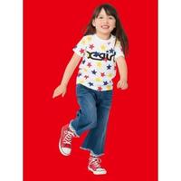 【50%OFF】プリントクルーネックロゴTシャツ