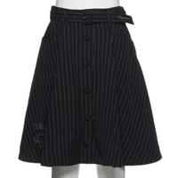 【50%OFF】ベルトつきフレアスカート