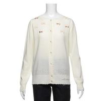 【50%OFF】ミニリボンつきニットカーディガン