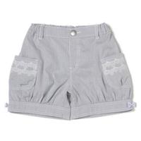 【50%OFF】刺しゅうポケットつきコードレーンショートパンツ