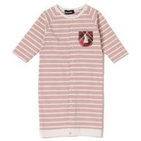 お尻アニマルボーダー2WAYオール