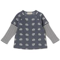 オーガニックコットン レイヤード風Tシャツ