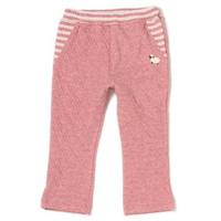 【30%OFF】オーガニックコットン 羊刺しゅうパンツ