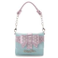 チェーンつきギフトラッピング風合皮財布