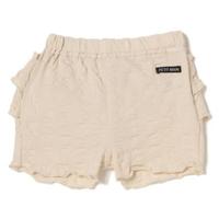 ティアードフリルコットンショートパンツ