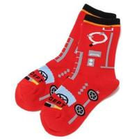 【30%OFF】乗り物クルーソックス