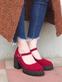 WEGO/チャンキーヒールシューズ