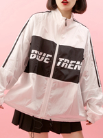 WC/ナイロンロゴブルゾン