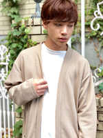 WEGO/ニットライクロングカーディガン