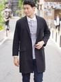 [18AW 新作アイテム]ダンボールニットチェスターコート/ジャケット、パンツも有り