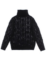 PUNYUS/クロシェタートルニット