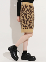 WEGO/シャギージャガードタイトミニスカート