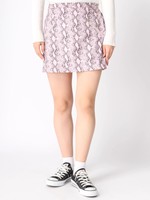 WC/ヘビ柄ポケットスカート