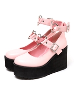 2連ハートリングシューズ/ピンク