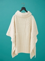 Aran Woollen Mills/アランタートルニット/オフホワイト