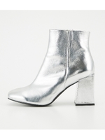 BASIC SQUARE SHORT BOOTS/SLV