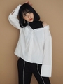 BLOUSE/ホワイト
