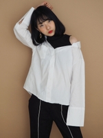 BLOUSE/ホワイト