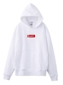 BOX LOGO SWEAT HOODIE/ホワイト