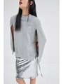 CAPE SLEEVE SWEATSHIRT/MGRAY