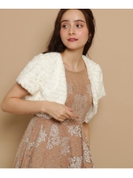 Dorry Doll 裏地レースボレロ/ホワイト(002)