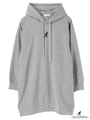E hyphen ×KANGOLパーカーワンピース/杢グレー