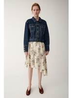 FLORAL DESIGN スカート/柄WHT5