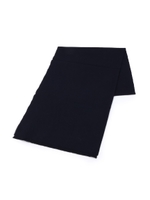 JOHNSTONS（ジョンストンズ）　大判無地マフラー/ディープネイビー(198)