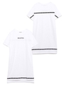 LOGO TAPE DRESS/ホワイト