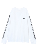 LS TEE SLEEVE STENCIL LOGO/ホワイト