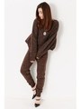 MIXニットオールインワン/BROWN