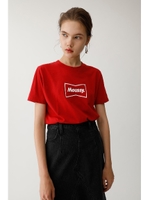 MOUSSY FRAME Tシャツ/RED