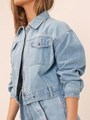 RECURRENCE JACKET/WASHED BLUE