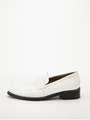 SHINY LOAFER/WHT